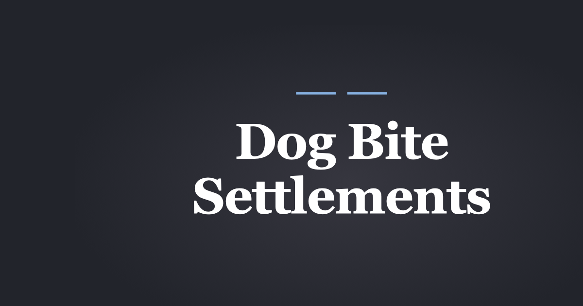 Dog Bite Settlements in Salt Lake City