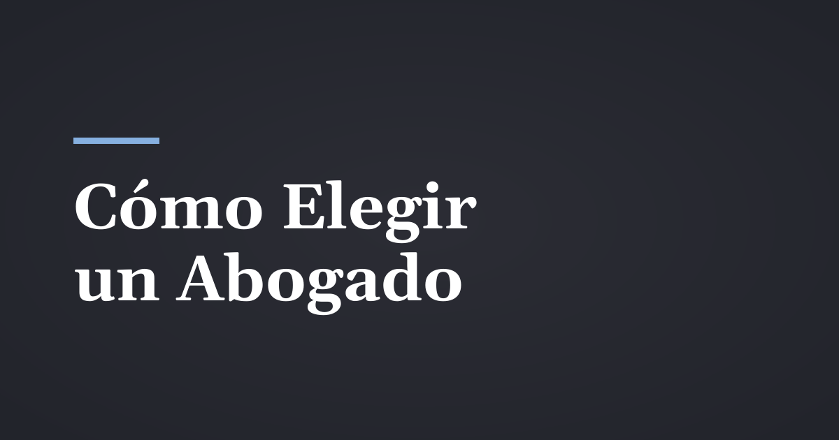 Cómo elegir un abogado de lesiones personales en Utah