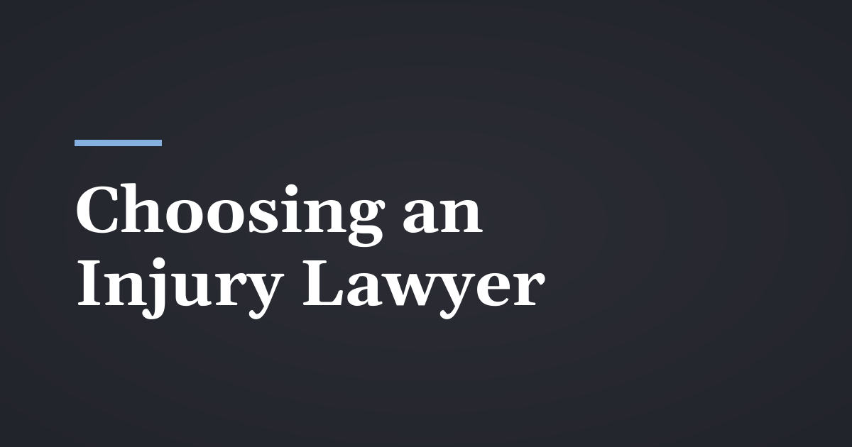 How to Find a Good Personal Injury Lawyer in Utah