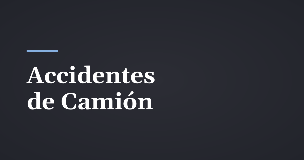 Reclamos por accidentes de camión en Utah: por qué importa la primera semana